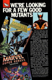 Verso de The new Mutants (1983) -61- Our Way !