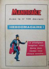 Verso de Les héros de l'aventure (Classiques de l'aventure, Puis) -HS01- Spécial 4/67 : Le monstre de la vallée verte