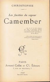 Verso de Le sapeur Camember -a1898- Les facéties du sapeur Camember