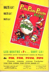 Verso de Pim Pam Poum (Pipo - Mensuel) -28- Tome 28