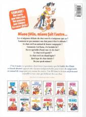 Verso de Le guide -40- Le guide des chats