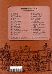 Verso de Alix - La collection (Hachette) -34- Les voyages d'Alix - Les Vikings