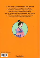 Verso de Disney club du livre - Mulan