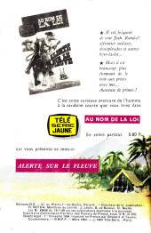 Verso de Télé série bleue (Les hommes volants, Destination Danger, etc.) -5- Les hommes volants - Les anges de l'enfer