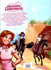 Verso de Alexandra Ledermann - Cavalière et Détective -1- La pouliche du désert