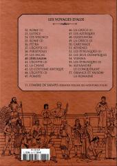 Verso de Alix - La collection (Hachette) -40- Les voyages d'Alix - Jérusalem