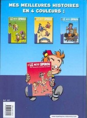 Verso de Le petit Spirou (Publicitaire) -Shell3- Mes meilleures histoires en bleu