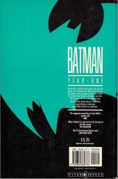 Verso de Batman Vol.1 (1940) -INT''- Year One