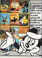 Verso de Almanach du Journal de Mickey -16- Année 1972