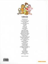 Verso de Garfield (Dargaud) -18b2007- Garfield dort sur ses deux oreilles