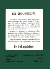 Verso de Les indomptables -6- Les étrangleurs