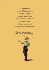 Verso de Marion Duval -8- La vengeance du prince Melcar