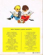 Verso de Mon premier album Hachette - Les soldats de bois