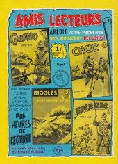 Verso de Toni Cyclone (Artima) -43- L'odyssée du trinidad