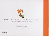 Verso de P'tit Boule & Bill -3- Cabanes