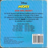 Verso de Mickey - Joue avec Mickey !