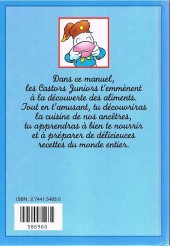 Verso de Manuel des Castors juniors (2e série) -FL- La cuisine c'est magique