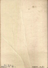 Verso de Strange (Lug) -Rec001- Album N°1 (du n°1 au n°4)