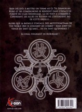 Verso de Kurokami Black God -19- Tome 19