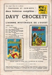 Verso de Davy Crockett (S.P.E) -15- Le plan de guerre du shawnée