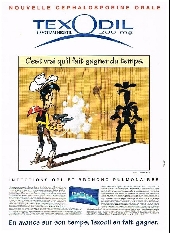 Verso de Lucky Luke (Pub et Pastiches) -19TexOdil- Les rivaux de Painful Gulch