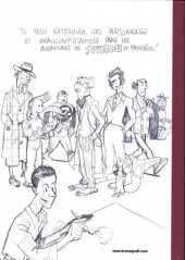 Verso de Spirou et Fantasio par... (Une aventure de) / Le Spirou de... -5TL MO- Making of de l'album le groom vert-de-gris