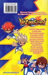 Verso de Inazuma Eleven -10- Tome 10