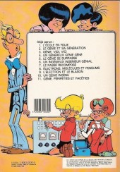 Verso de Génial Olivier / M. Rectitude et Génial Olivier -4a- Un généreux génie gêné