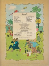 Verso de Tintin (Historique) -20B42- Tintin au Tibet