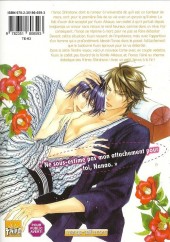 Verso de Tendre voyou -9- Tome 9