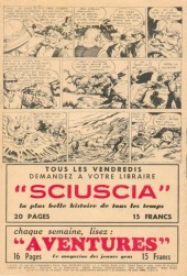 Verso de Raoul et Gaston (Appel de la Jungle) -15- La vallée du mystère
