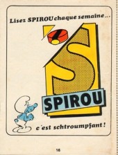 Verso de Schtroumpfs (Mini-récits) -7MR2435- Le Bébé Schtroumpf