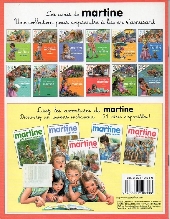 Verso de Martine (Livre illustré) -AMIS26- Les amis de martine à la maison