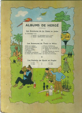 Verso de Tintin (Historique) -13B05- Les 7 boules de cristal