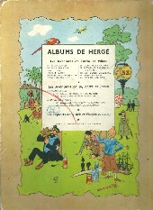 Verso de Tintin (Historique) -14B06- Le temple du Soleil