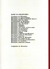 Verso de Bécassine -4c- Bécassine mobilisée