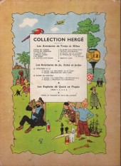 Verso de Tintin (Historique) -16B10- Objectif Lune