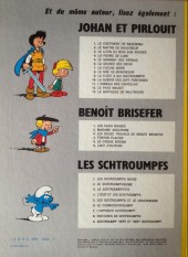 Verso de Benoît Brisefer -1a1975- Les taxis rouges