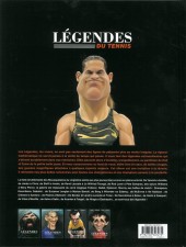 Verso de L'Équipe de rêve / Légendes -4- Légendes du Tennis