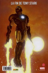 Verso de The invincible Iron Man (Marvel Deluxe) -2- Dislocation