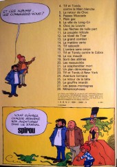 Verso de Tif et Tondu -19a1981- Sorti des abîmes