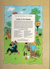 Verso de Tintin (The Adventures of) -4- Cigars of the Pharaoh