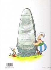 Verso de Astérix (Hachette) -14a2001- Astérix en Hispanie
