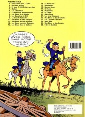 Verso de Les tuniques Bleues -13b1987- Les bleus dans la gadoue