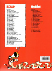 Verso de Léonard -39a2010- Loué soit le génie