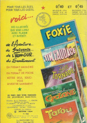 Verso de Tim l'audace (2e série - Artima) -34- Les gorges de la lune