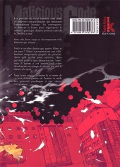 Verso de Malicious Code -2- Tome 2