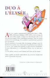 Verso de (AUT) Cabu -1998- Duo à l'Élysée