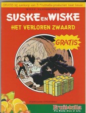 Verso de Bob et Bobette (publicitaire - bilingue) -8Frui4- L'épée égarée - Het verloren zwaard