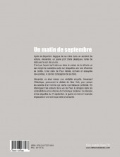 Verso de Un matin de septembre